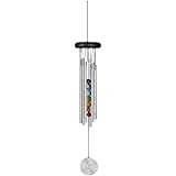 Woodstock Signature Collection 17-1/2-Inch Chakra Chime, Seven Stones