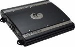 Crunch 4-Kanal Endstufe, 4x80/160W an 4/2 Ohm, Hochpass 60-1200Hz, Tiefpass 40-150Hz, Bass EQ, Tweeter EQ, Line Out, 251x55x285mm