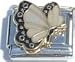 Clearly Charming April Diamond Butterfly Birthstone Insect Animal Italian Charm