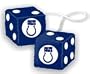 Indianapolis Colts NFL Fuzzy Dice