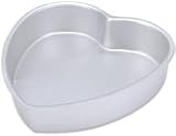 Wilton Decorator Preferred Heart Cake Pan 8 W2105601, 3 Item(s)/Order