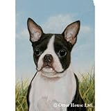 Boston Terrier Flag- 28 width x 40 length