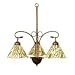 Meyda Tiffany 103042 24 Inch W Jadestone Willow 3 Lt Chandelier