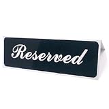 'Reserved' Tabletop Tent Sign (06-0818)