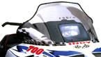 Cobra™ Mid-Profile Windshield for Polaris Standard Chassis Black-Flagged