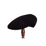21FAAKED68L. SL160  Borsalino Ivy Style Wool Cap   Black Size 62