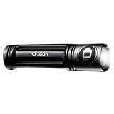 ICON Rogue 1 Aluminum L.E.D. Flashlight 1-AA - Black