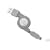 Retractable USB 2.0 Cable, USB Type A Male to Type mini-B 5 pin Male, 80cm