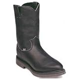 Justin Mens 'Pitstop' Work Boots - Black by Justin Boots