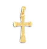 14kt Yellow Gold Small Polished Cross