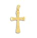 14kt Yellow Gold Small Polished Cross