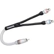 Monster MPC I400 Y-2F Extreme Low Noise RCA Y-Adapter (2 feet)