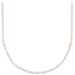 David's Bridal Sterling Silver Baroque Freshwater Pearl Necklace Style SA8069