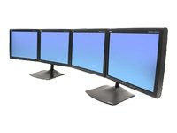 Ergotron Quad Monitor 4 across schwarz Preisvergleich