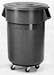 Tools & Hardware : RUBBERMAID COMM PROD 2620-00 20 GAL GRY Trash Can