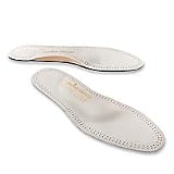 Pedag 187 Viva Leather Orthotic with Longitudinal Arch, Metatarsal Pad and Heel Cushion, Tan