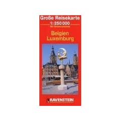 Belgien, Luxemburg 1 : 250 000. Ravenstein-Karte