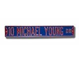 Michael Young Street Sign