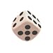 White Dice Antenna Ball Topper