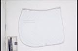 English Saddle Pad White
