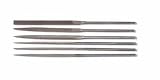 MASCOT SWISS NEEDLE FILES SINGLE CUT 5-1/2 INCH SET OF 6