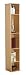 Search : Rush Tower Bookcase, Veneer, 3/4' thick panels, 73.5H x 12W x 12D