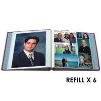 Pioneer Refill Pages for the PMV-206 Post Bound Magnetic Album, Six Packs of 5 Sheets, 30 Sheets Total
