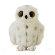 Plush Mini Snowy Owl Mini Flopsie 8" by Aurora