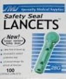 Ez Smart Blood Glucose Lancets, 100 Count