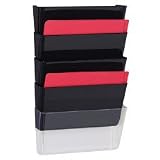 SPR 60001 - Vertical File System, 3 Count, 13'x4'x14-7/8', Clear