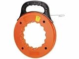 KLEIN TOOLS Heavy Duty Flat-Steel Fish Tape w/ Reel, 240 Part No. 50221