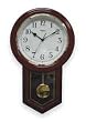 Dakota Designs 2CHZ6 Pendulum Clock, Analog, Red Wood
