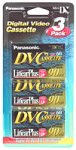 Panasonic MiniDV Tapes (AY-DVM60EJ3) (AYDVM60EJ3)
