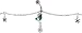 Jewelry : Crystalline DOLPHIN Charm Dangle BELLY CHAIN