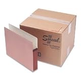 Smead 73805 Redrope Drop Front File Pockets, Letter Size, 3-1/2 Capacity, 50/box