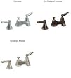Moen TS6205ORB Rothbury Widespread Two Handle Bathroom Lavatory Faucet Oil Rubbe