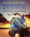Managerial Accounting: Tools f...