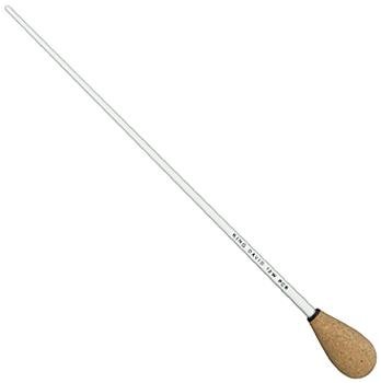 MusicalInstruments: King David Duco Pear Cork Baton, White 14 Inch