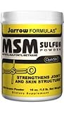 MSM Sulfur Powder 16 Oz 454 gm - Jarrow Formulas