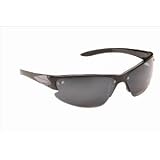 Lunette de soelil homme sport avec des verres miroirs argent en polycarbonate incassables - Lunettes de soleil sport homme Spider+ Pochette protectrice, chiffon, et cordon sport