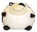 American Mills 15-Inch Round Plush Moo Cow Pillow