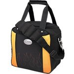 Single Tote Orange Flames