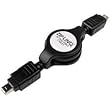 Cables Unlimited ZIP-1394-C08 ZipLinq Retractable 4-Pin to 4-Pin Firewire Cable