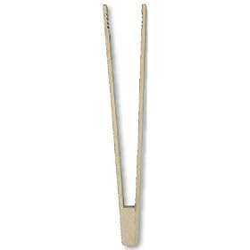 FOOD TONGS IN FSC BEECH Size 250mm