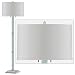 Martha Stewart Venetian Glass White Cloud Floor Lamp