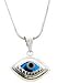 Jewelry : Evil Eye Pendant Sterling Silver