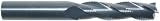 Magnate 2037 Ruffer (Hoggers) Spiral Router Bits, 3 Flute - Up Cut; 1/2 Cutting Diameter