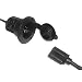 AC Plug Holder Black