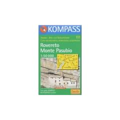 Rovereto /Monte Pasubio. Mit Kurzf�hrer und alpinen Skirouten. Dt. /Ital. 1:50000