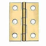 Stanley Hardware 2In Broad Brass Cabinet Hinge 80-3240
